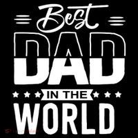 Best Dad In The World Cute Gift Performance Shirt