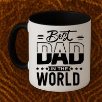 Best Dad In The World Cute Gift Mug