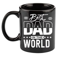 Best Dad In The World Cute Gift 11oz C Handle Ceramic Mug