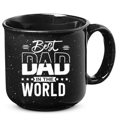 Best Dad In The World Cute Gift 15oz Campfire Ceramic Mug