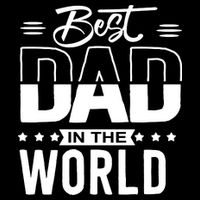 Best Dad In The World Cute Gift Flatbill Hat