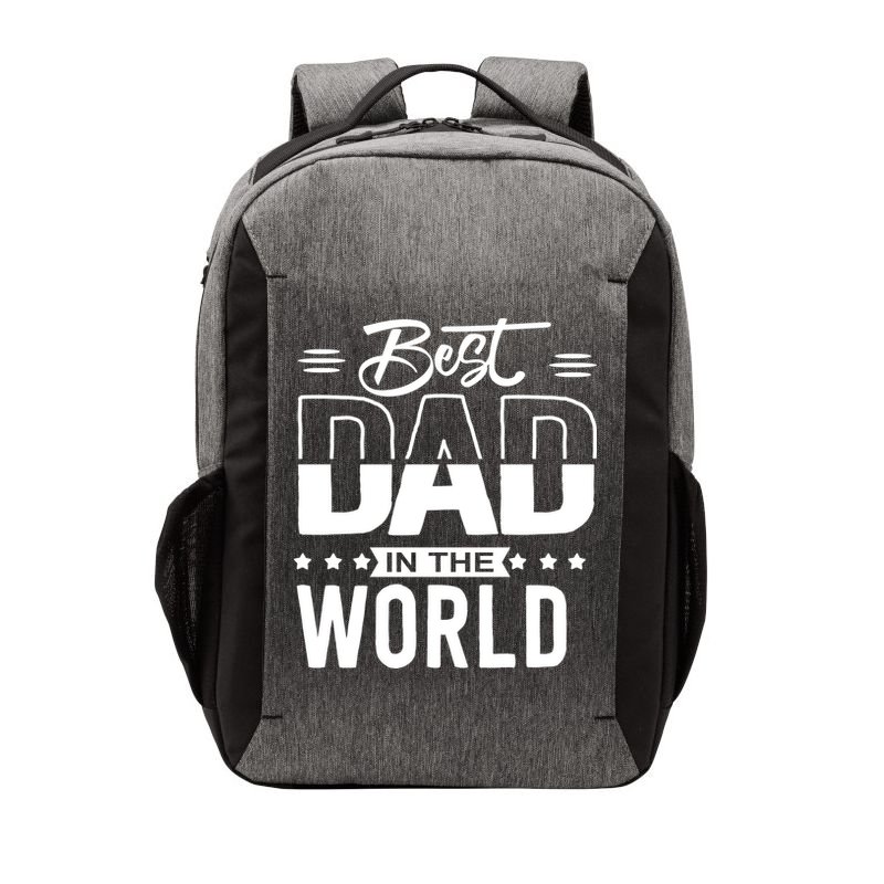 Best Dad In The World Cute Gift Vector Backpack