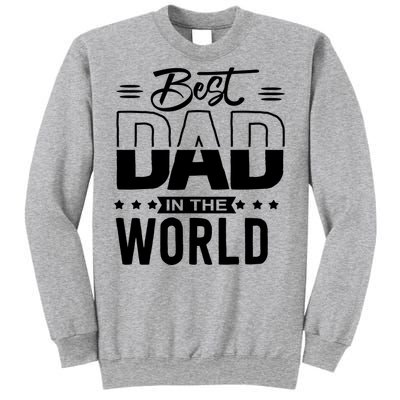 Best Dad In The World Cute Gift Sweatshirt