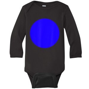 Blue Dot In A Red State Nebraska Vote Kamala Harris Walz Baby Long Sleeve Bodysuit