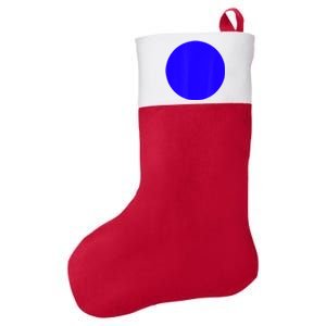 Blue Dot In A Red State Nebraska Vote Kamala Harris Walz Felt Holiday Christmas Stocking