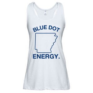 Blue Dot In A Red State Arkansas Vote Kamala Harris Walz 24 Ladies Essential Flowy Tank