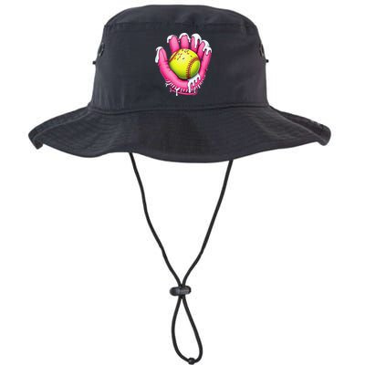 Baseball Drip Ice Cream Sprinkles Baseball Glove Bucket Hat
