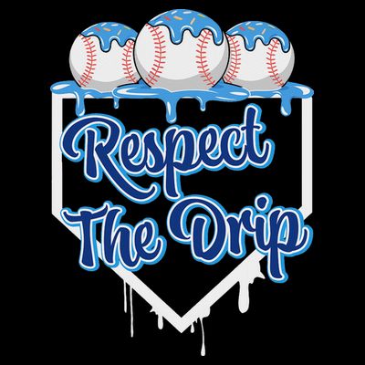 Baseball Drip Ice Cream Drip Respect The Drip T-Shirt