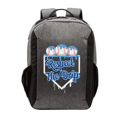 Baseball Drip Ice Cream Drip Respect The Drip Vector Backpack