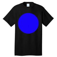 Blue Dot In A Red State Nebraska Kamala Harris Walz Tall T-Shirt