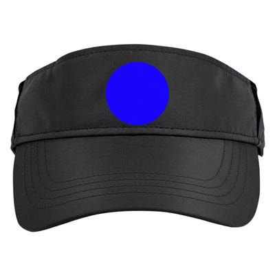 Blue Dot In A Red State Nebraska Kamala Harris Walz Adult Drive Performance Visor