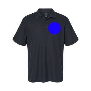 Blue Dot In A Red State Nebraska Kamala Harris Walz Softstyle Adult Sport Polo