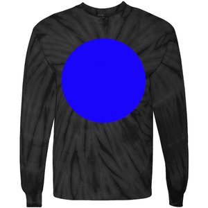 Blue Dot In A Red State Nebraska Kamala Harris Walz Tie-Dye Long Sleeve Shirt