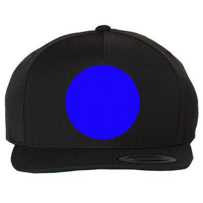 Blue Dot In A Red State Nebraska Kamala Harris Walz Wool Snapback Cap