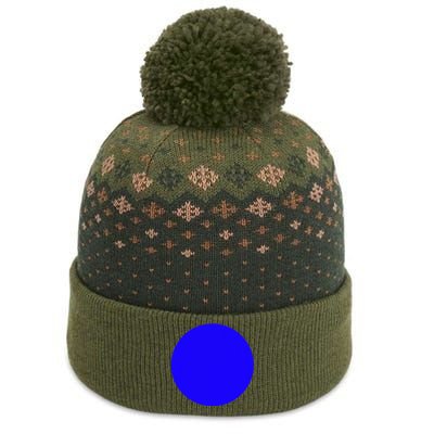 Blue Dot In A Red State Nebraska Kamala Harris Walz The Baniff Cuffed Pom Beanie