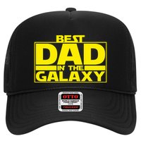 Best Dad In The Galaxy Father's Day Gift Trucker Hat