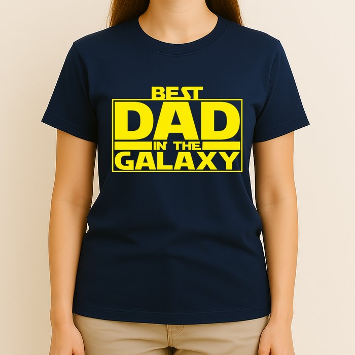 Best Dad In The Galaxy Father's Day Gift T-Shirt