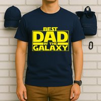 Best Dad In The Galaxy Father's Day Gift T-Shirt