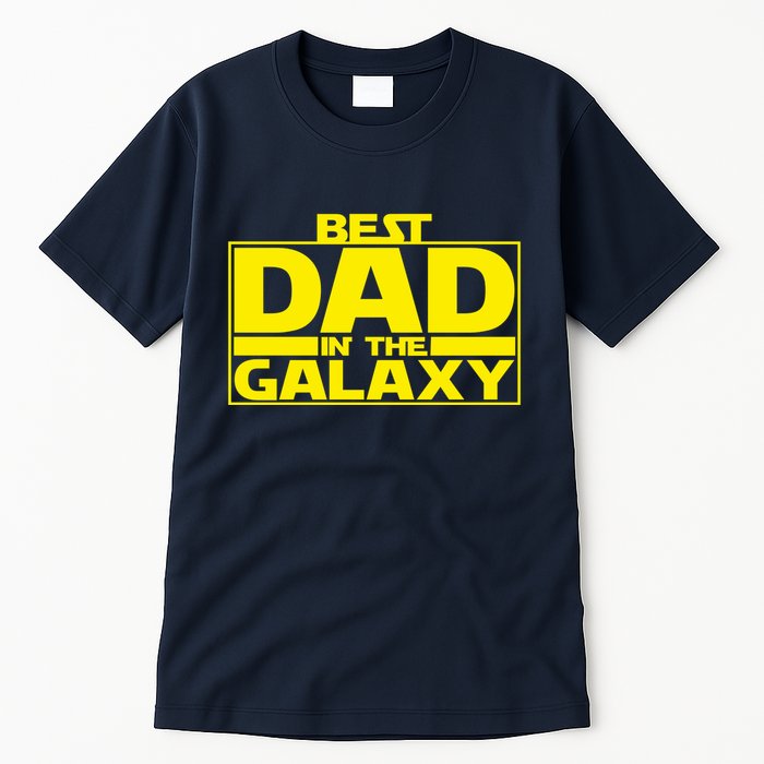 Best Dad In The Galaxy Father's Day Gift Tall T-Shirt