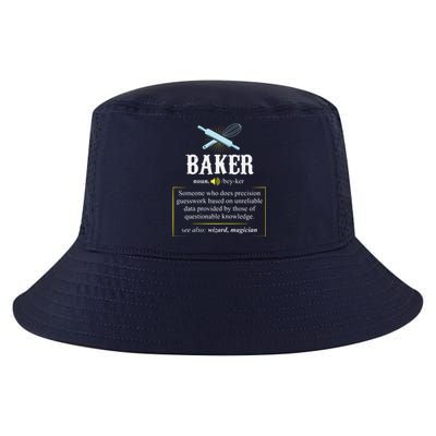 Baker Definition I Funny Baking Cool Comfort Performance Bucket Hat