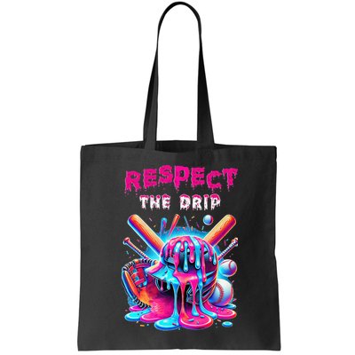 Baseball Drip Ice Cream Drip Respect The Drip Bag