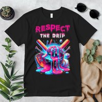 Baseball Drip Ice Cream Drip Respect The Drip Premium T-Shirt
