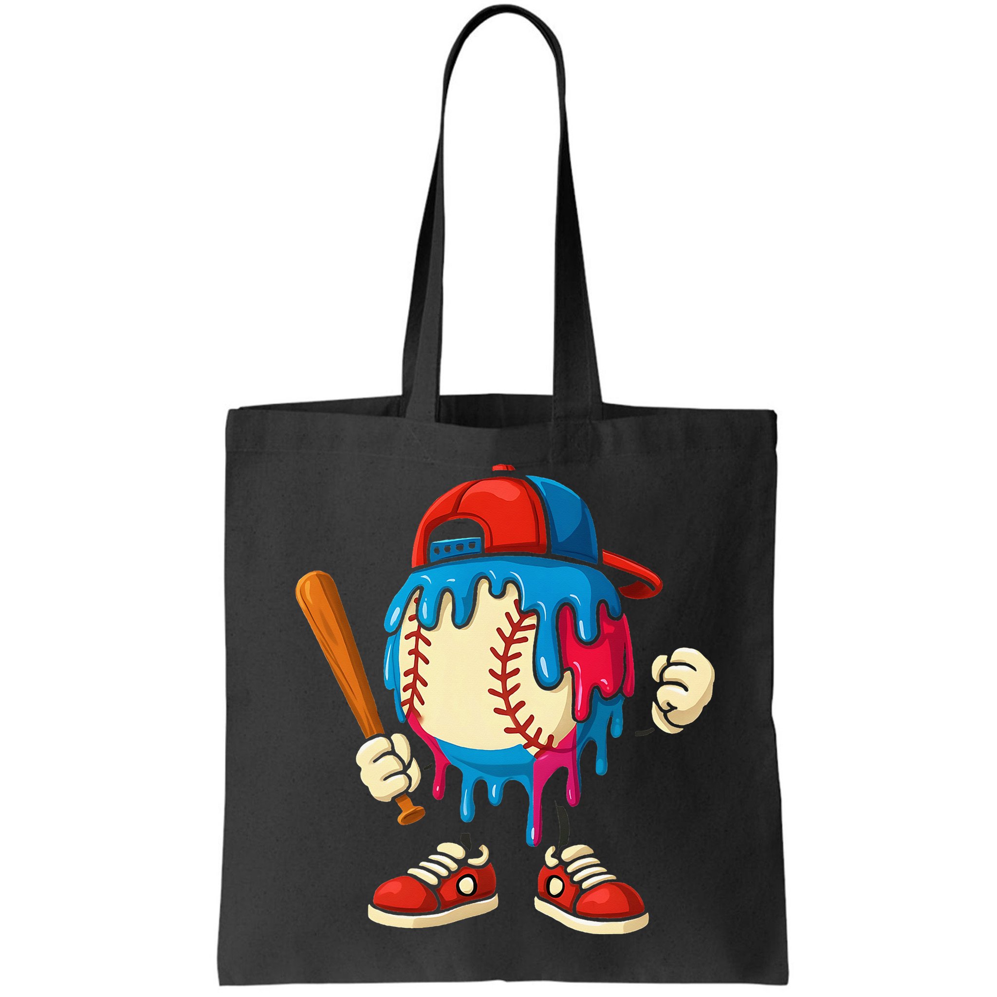 Baseball Drip Ice Cream Drip Sport Game Day Bag