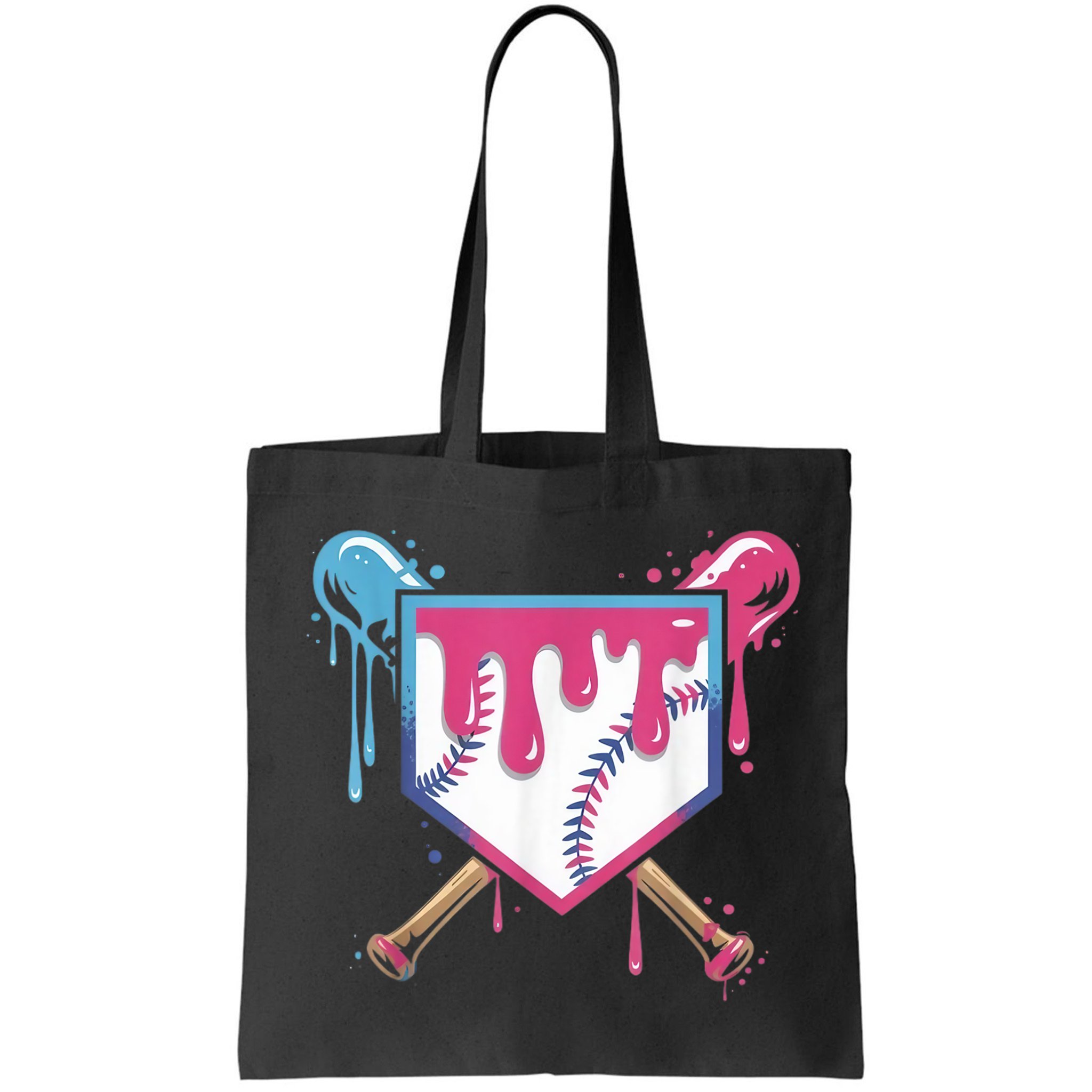 Baseball Drip  Ice Cream Drip Bo.ys Baseball Bag