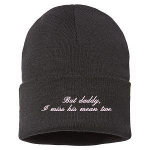 But Daddy I Miss His Mean Tweets Sustainable Knit Beanie