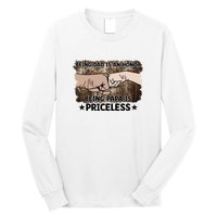 Being Dad Is An Honor Being Papa Is Priceless Father's Day Long Sleeve Shirt