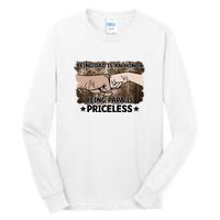 Being Dad Is An Honor Being Papa Is Priceless Father's Day Tall Long Sleeve T-Shirt