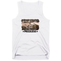 Being Dad Is An Honor Being Papa Is Priceless Father's Day Tank Top