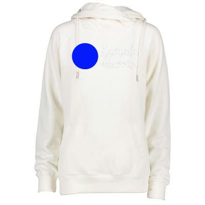 Blue Dot In A Red State Nebraska Vote Kamala Harris Walz Womens Funnel Neck Pullover Hood