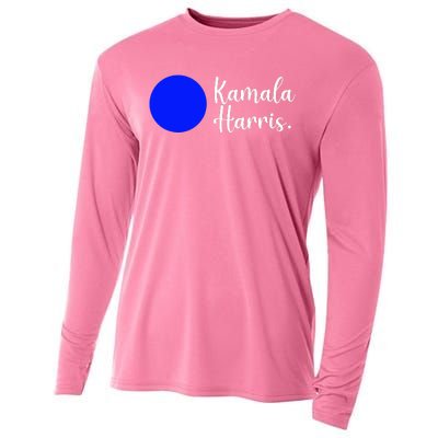 Blue Dot In A Red State Nebraska Vote Kamala Harris Walz Cooling Performance Long Sleeve Crew