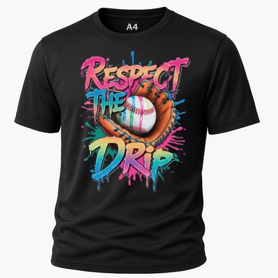 Baseball Drip Ice Cream Drip Respect The Drip Performance Shirt