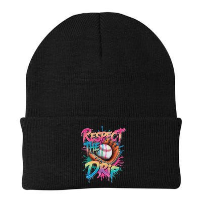 Baseball Drip Ice Cream Drip Respect The Drip Beanie
