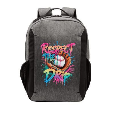 Baseball Drip Ice Cream Drip Respect The Drip Vector Backpack