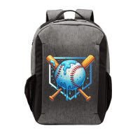 Baseball Dripping Ice Cream Drip Baseball Vector Backpack