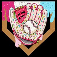 Baseball Drip Ice Cream Cone Drip Baseball Mug