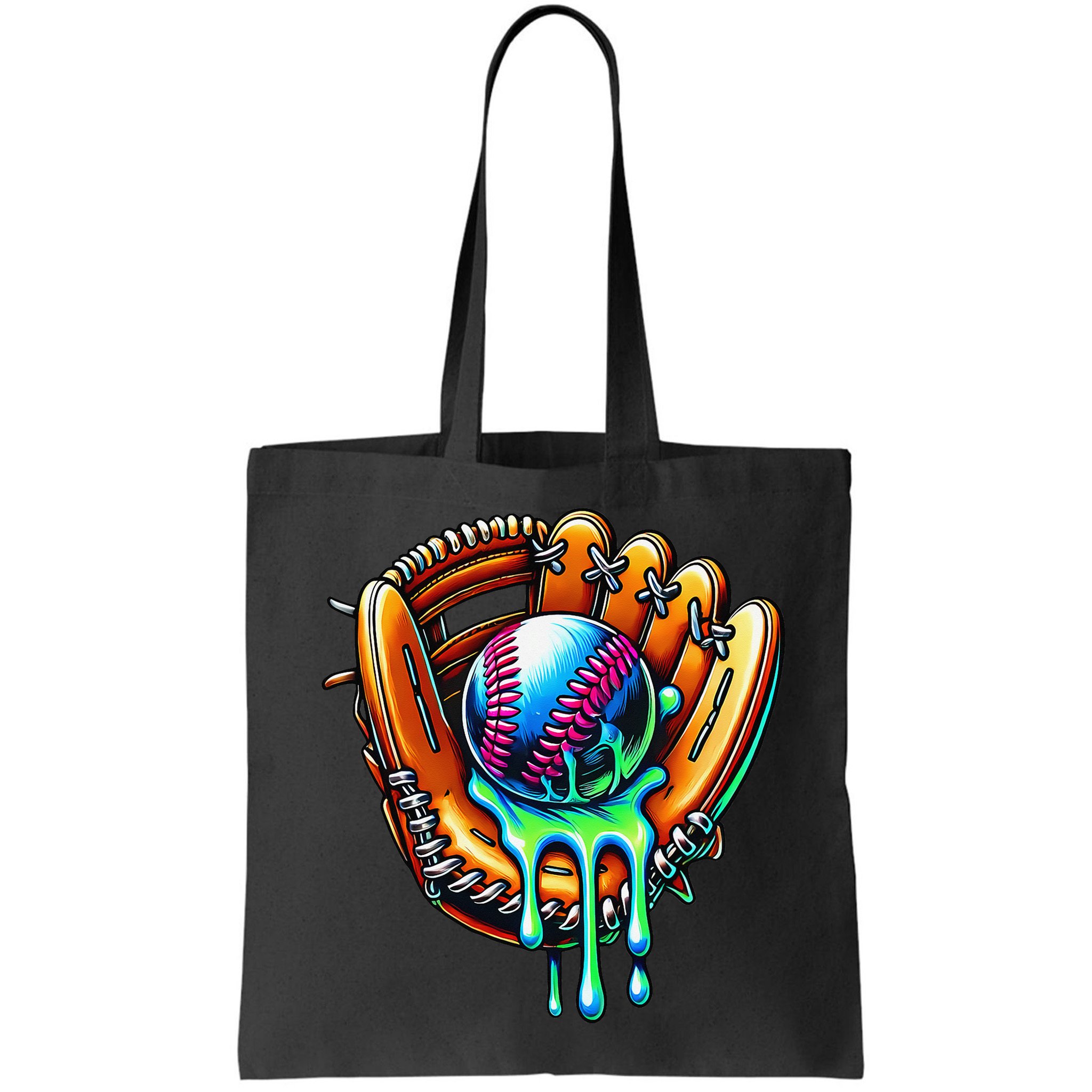 Baseball Drip Ice Cream Sprinkles Baseball Glove Bag