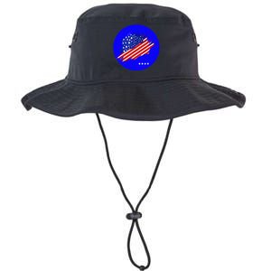 Blue Dot In A Red State Nebraska Vote Kamala Harris Walz Legacy Cool Fit Booney Bucket Hat