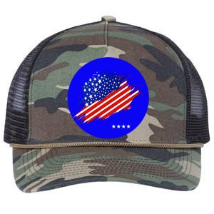 Blue Dot In A Red State Nebraska Vote Kamala Harris Walz Retro Rope Trucker Hat Cap