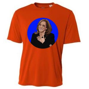 Blue Dot In A Red State Nebraska Vote Kamala Harris Walz Cooling Performance Crew T-Shirt