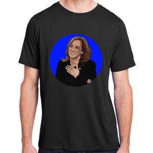 Blue Dot In A Red State Nebraska Vote Kamala Harris Walz Adult ChromaSoft Performance T-Shirt