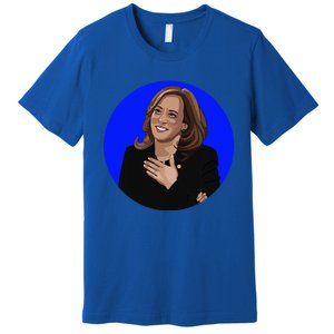 Blue Dot In A Red State Nebraska Vote Kamala Harris Walz Premium T-Shirt