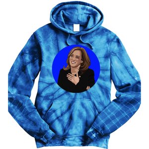 Blue Dot In A Red State Nebraska Vote Kamala Harris Walz Tie Dye Hoodie