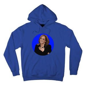 Blue Dot In A Red State Nebraska Vote Kamala Harris Walz Tall Hoodie