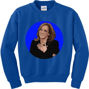 Blue Dot In A Red State Nebraska Vote Kamala Harris Walz Kids Sweatshirt