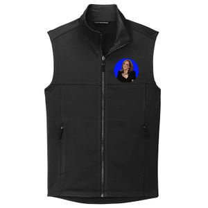 Blue Dot In A Red State Nebraska Vote Kamala Harris Walz Collective Smooth Fleece Vest