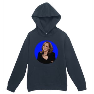 Blue Dot In A Red State Nebraska Vote Kamala Harris Walz Urban Pullover Hoodie